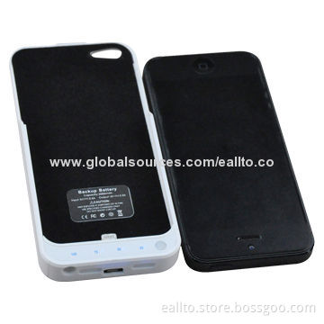 Best Quality Mobile Power Bank Cases for iPhone 5 with 2,000mAh Capacity